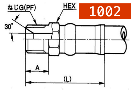 横浜高圧油圧ホース用カプラー1002